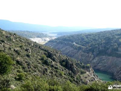 Pinar de Casasola-Embalse del Villar; ruta desfiladero de las xanas rio guadiela parque de cabañeros